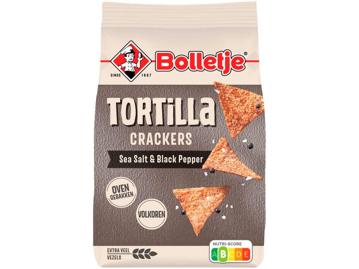 Tortilla cracker salt & pepper