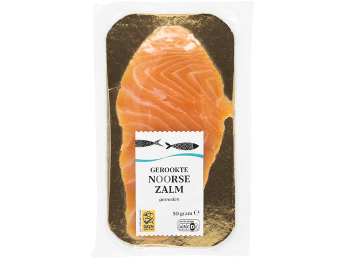 Gerookte zalmfilet Gerookte zalmfilet