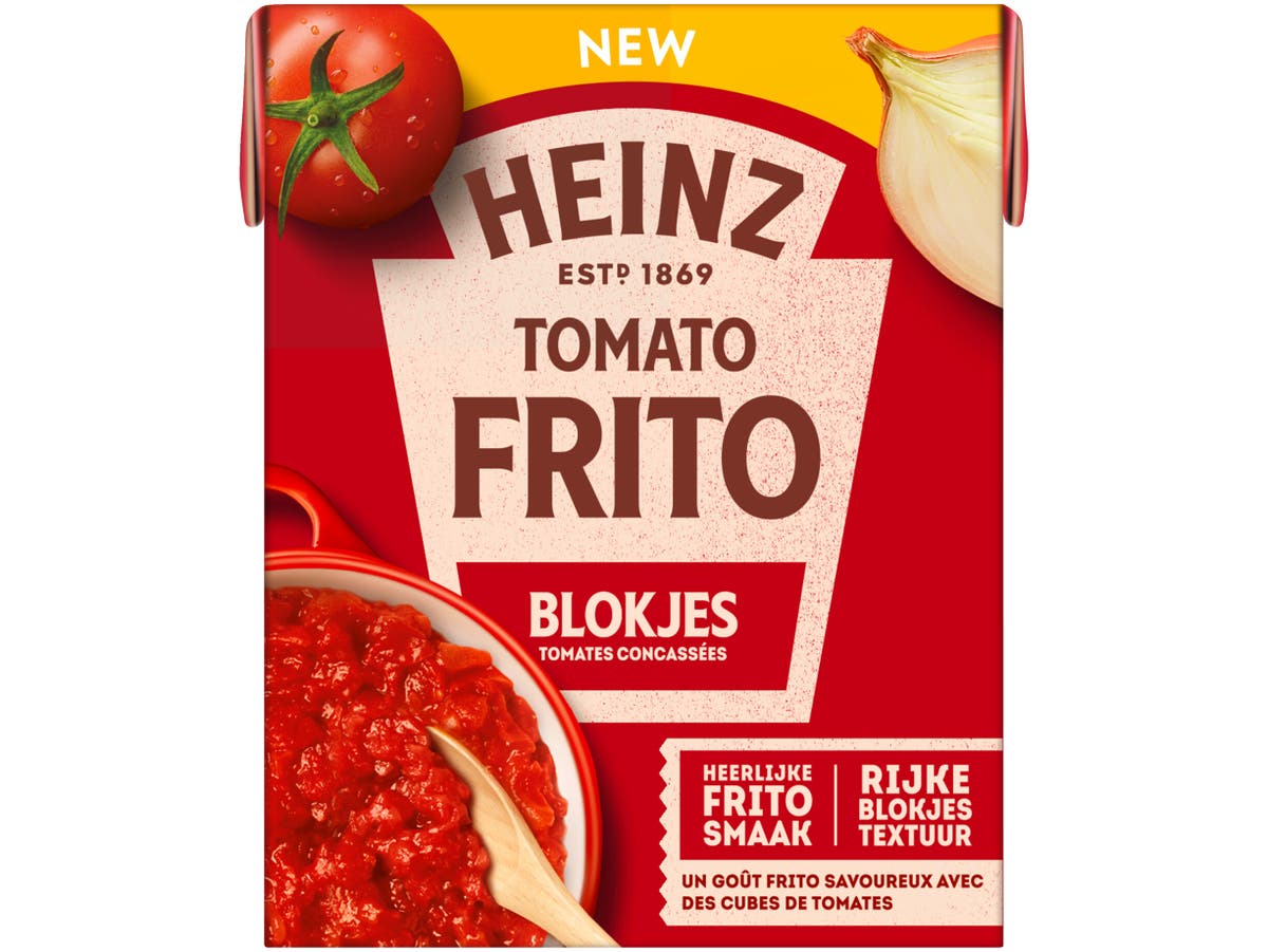 Tomato frito blokjes Tomato frito blokjes