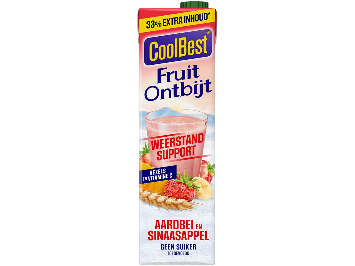 Fruitontbijt aardbei Fruitontbijt aardbei