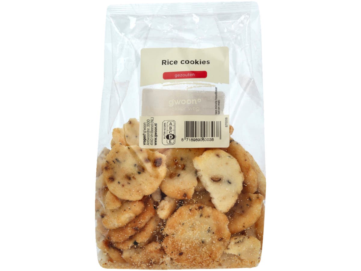 Rice cookies