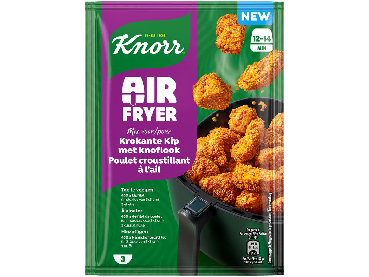 Air fryer mix voor krokante kip knoflook Air fryer mix voor krokante kip knoflook