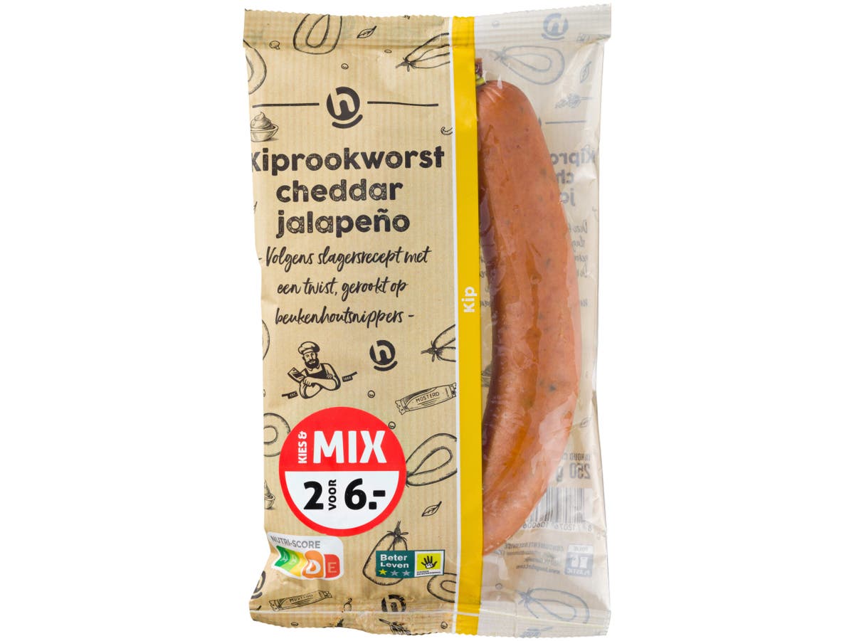 Kiprookworst kip Kiprookworst kip