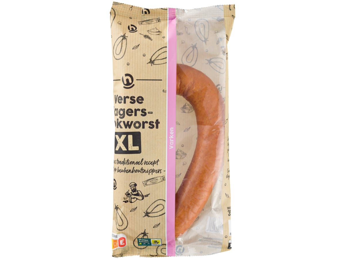 Slagers rookworst XL Slagers rookworst XL