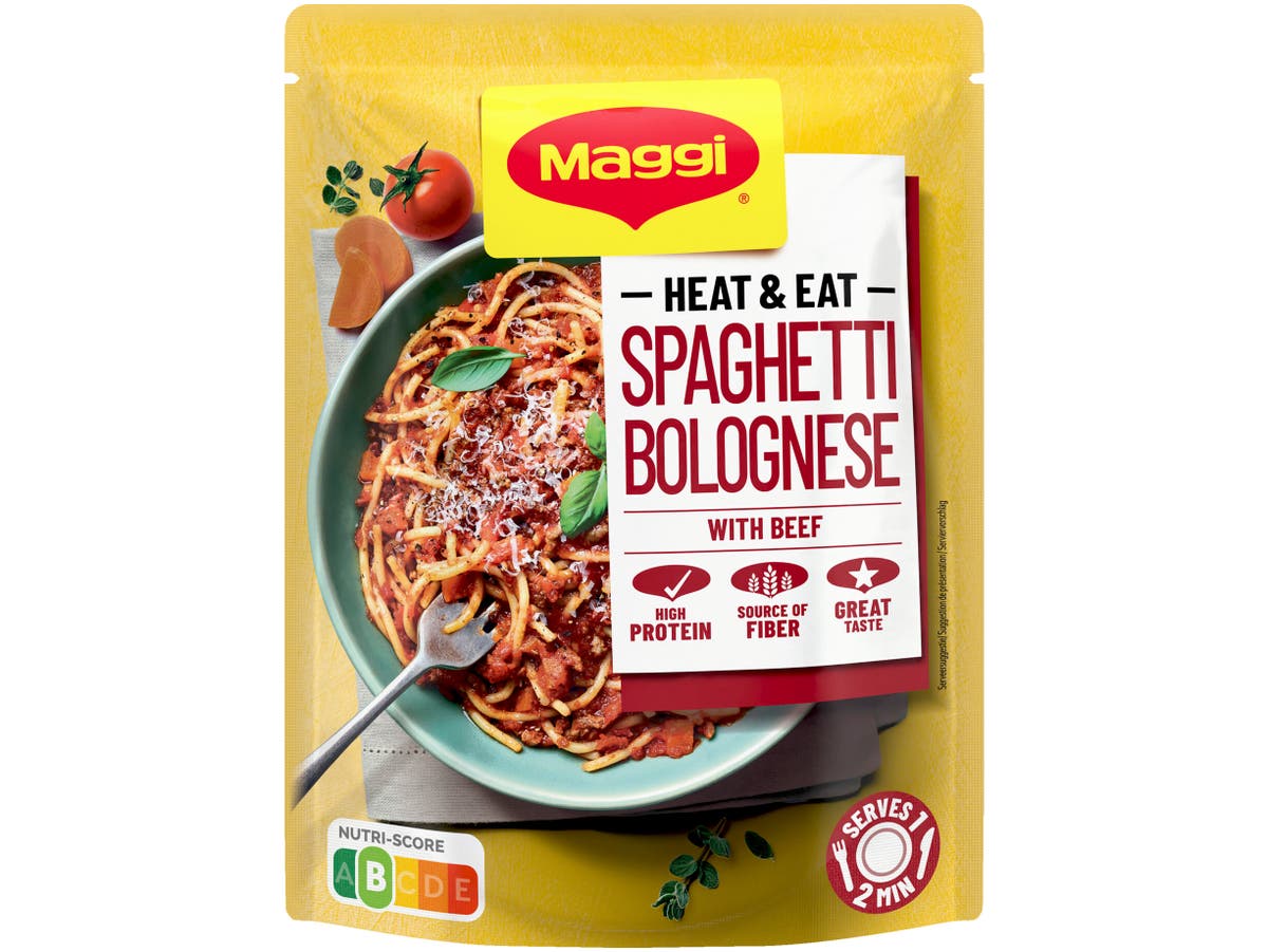 Heat & eat spaghetti bolognese Heat & eat spaghetti bolognese