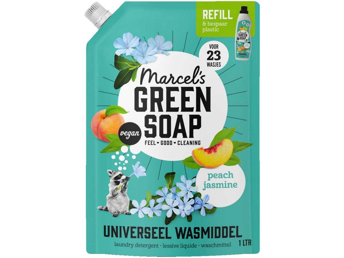 Wasmiddel peach jasmine navul Wasmiddel peach jasmine navul