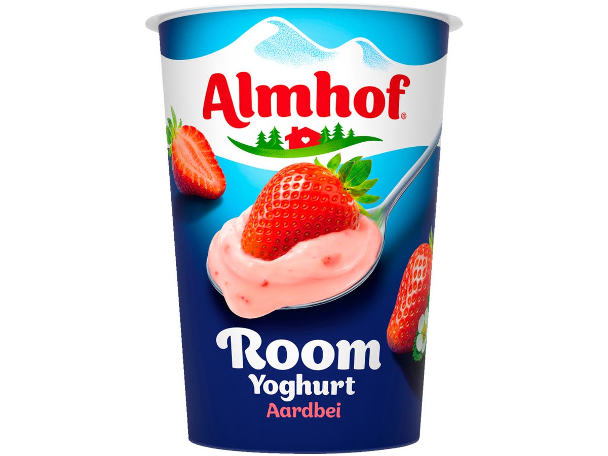 Roomyoghurt aardbei Roomyoghurt aardbei