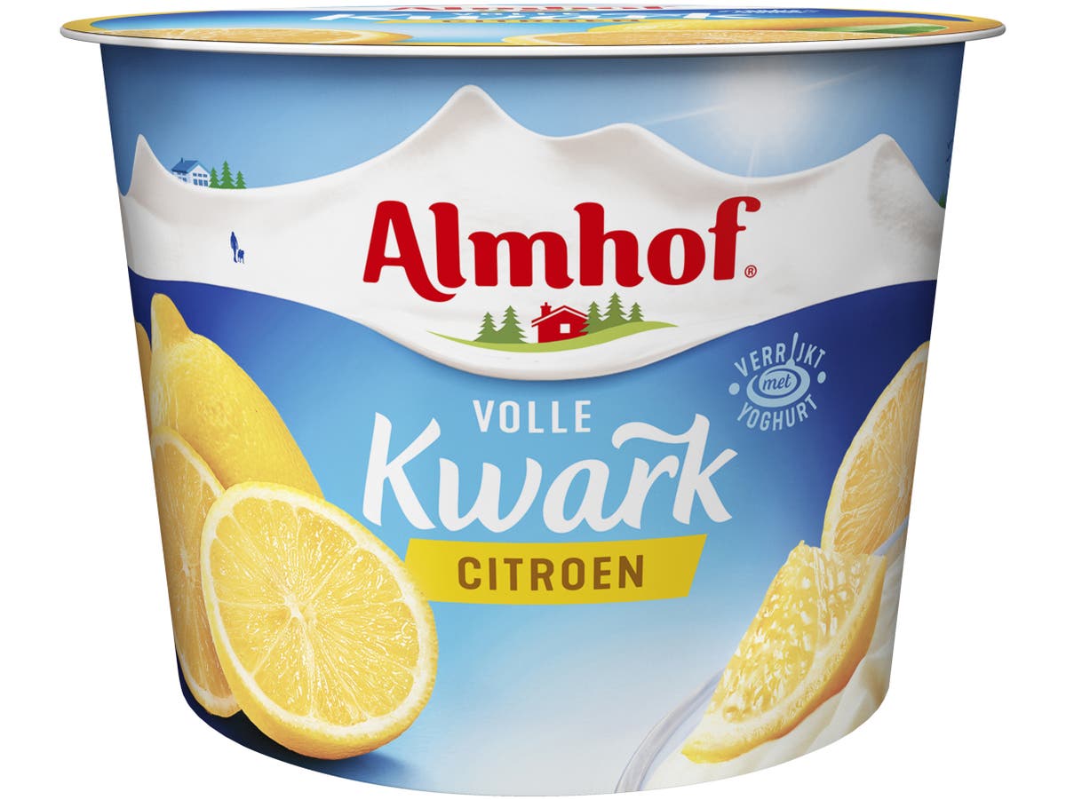 Volle kwark citroen