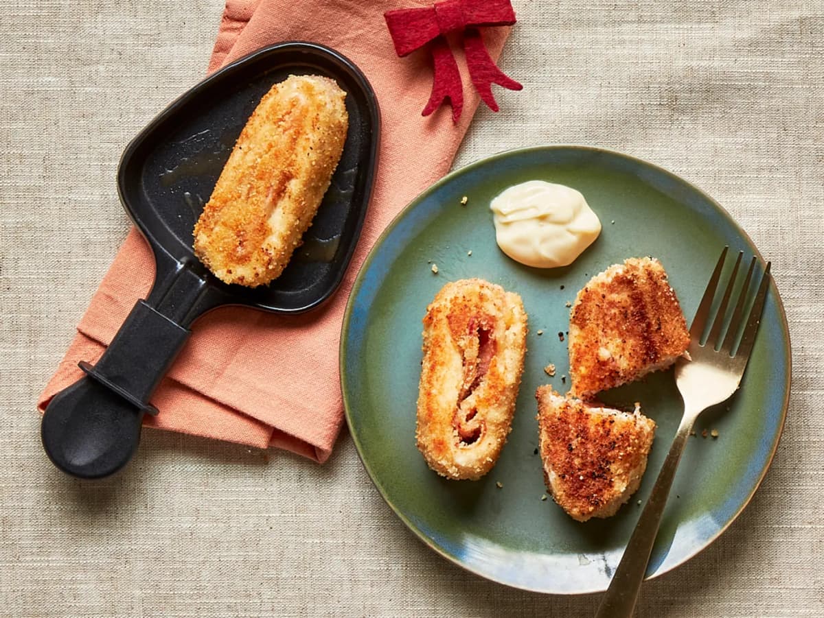 Mini-kip cordon bleu