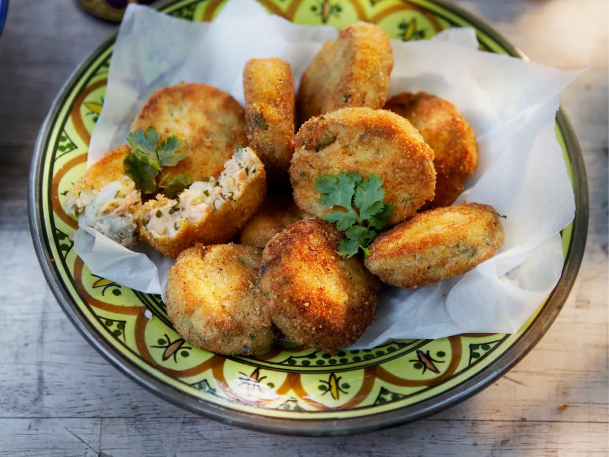 Portugese zalmkoekjes