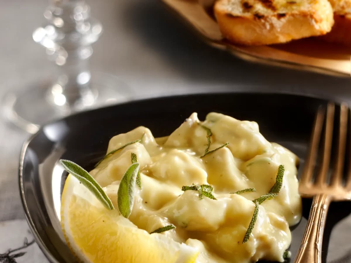 Kalkoenragout met citroen en salie