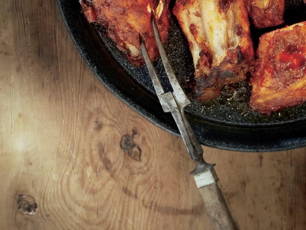 Varkensfiletlapjes met mosterdkorstje