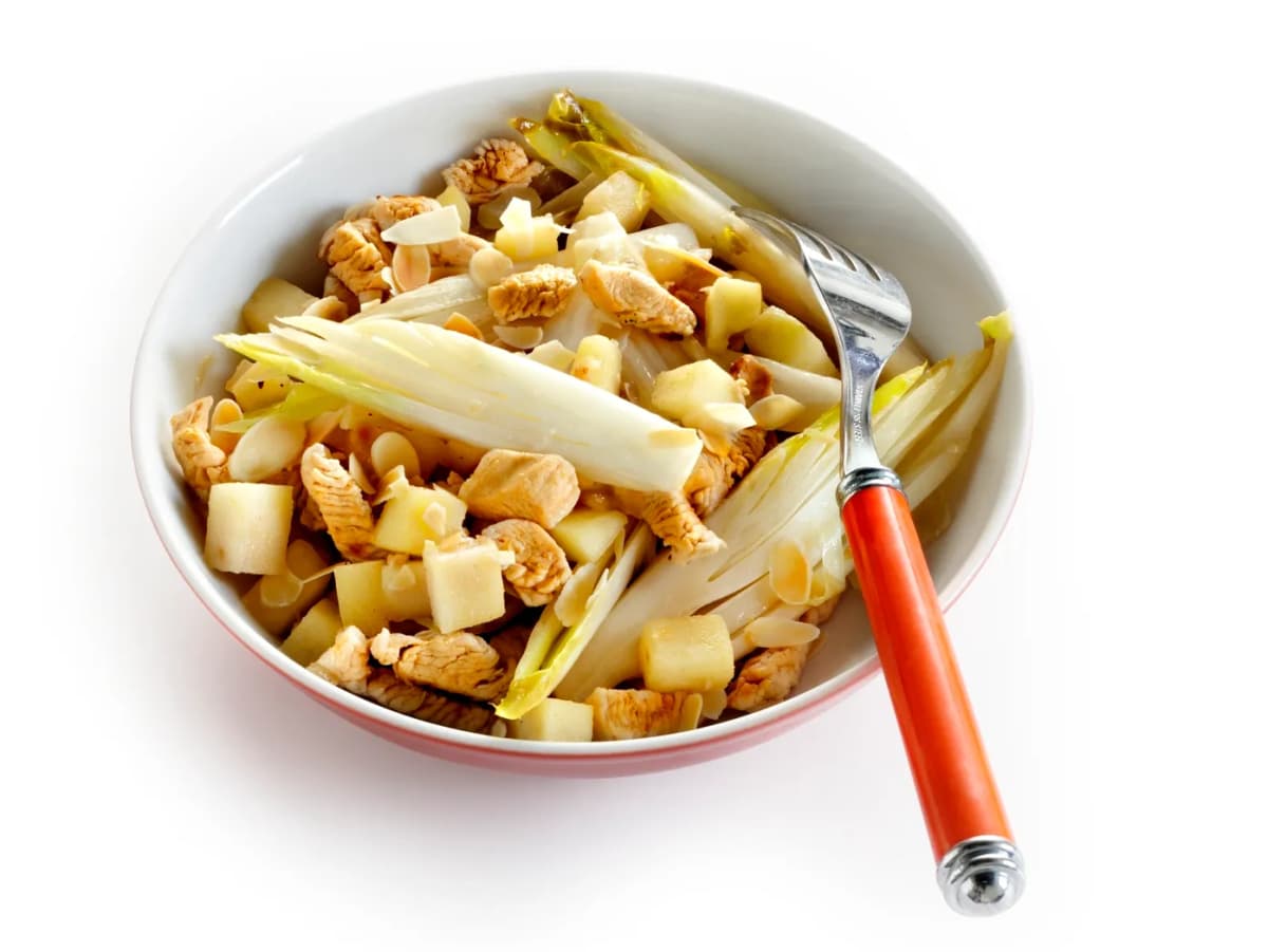 Kalkoen uit de wok met witlof