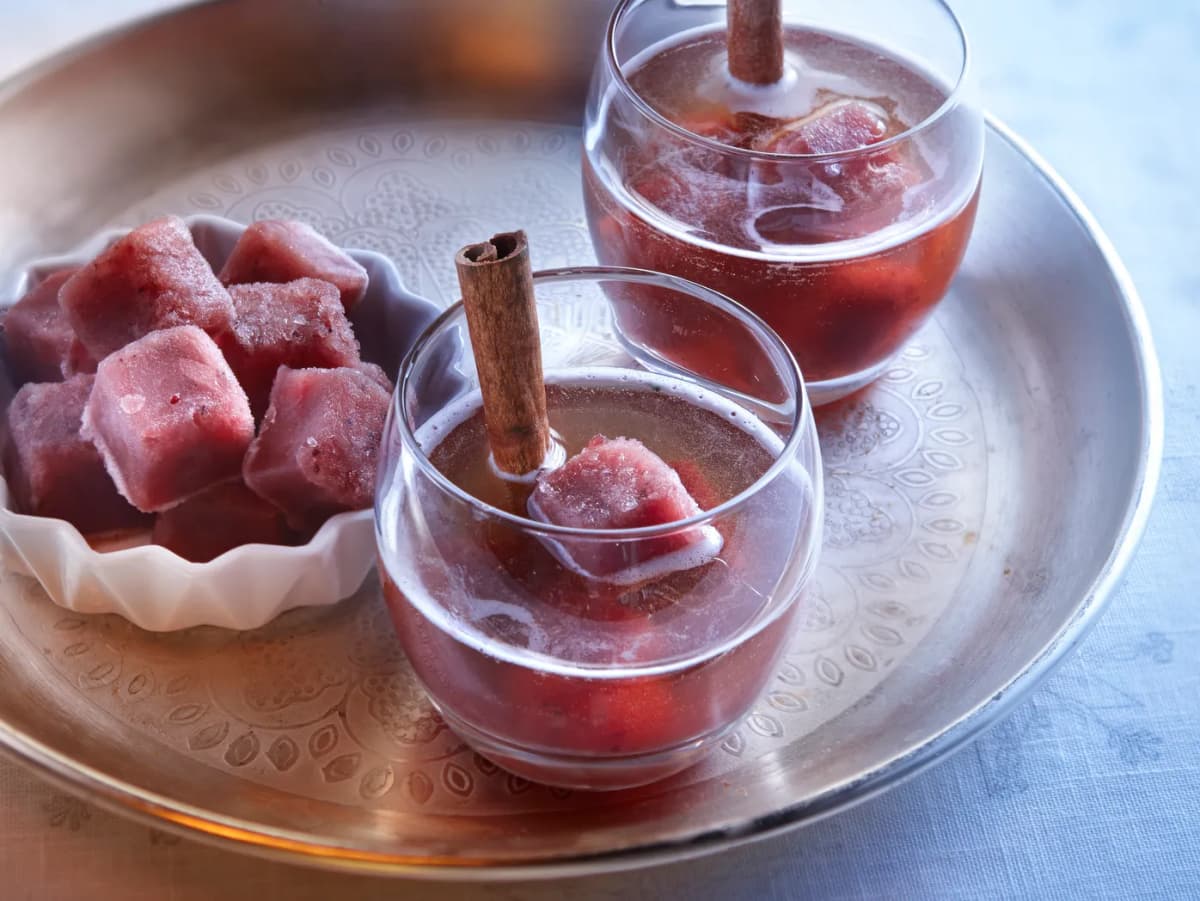 Cranberry-appel-kaneeldrank