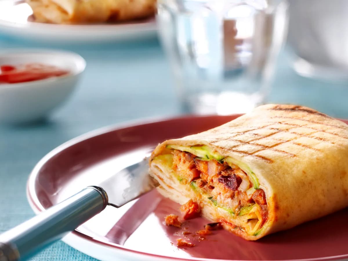 Tonijn-courgettewrap