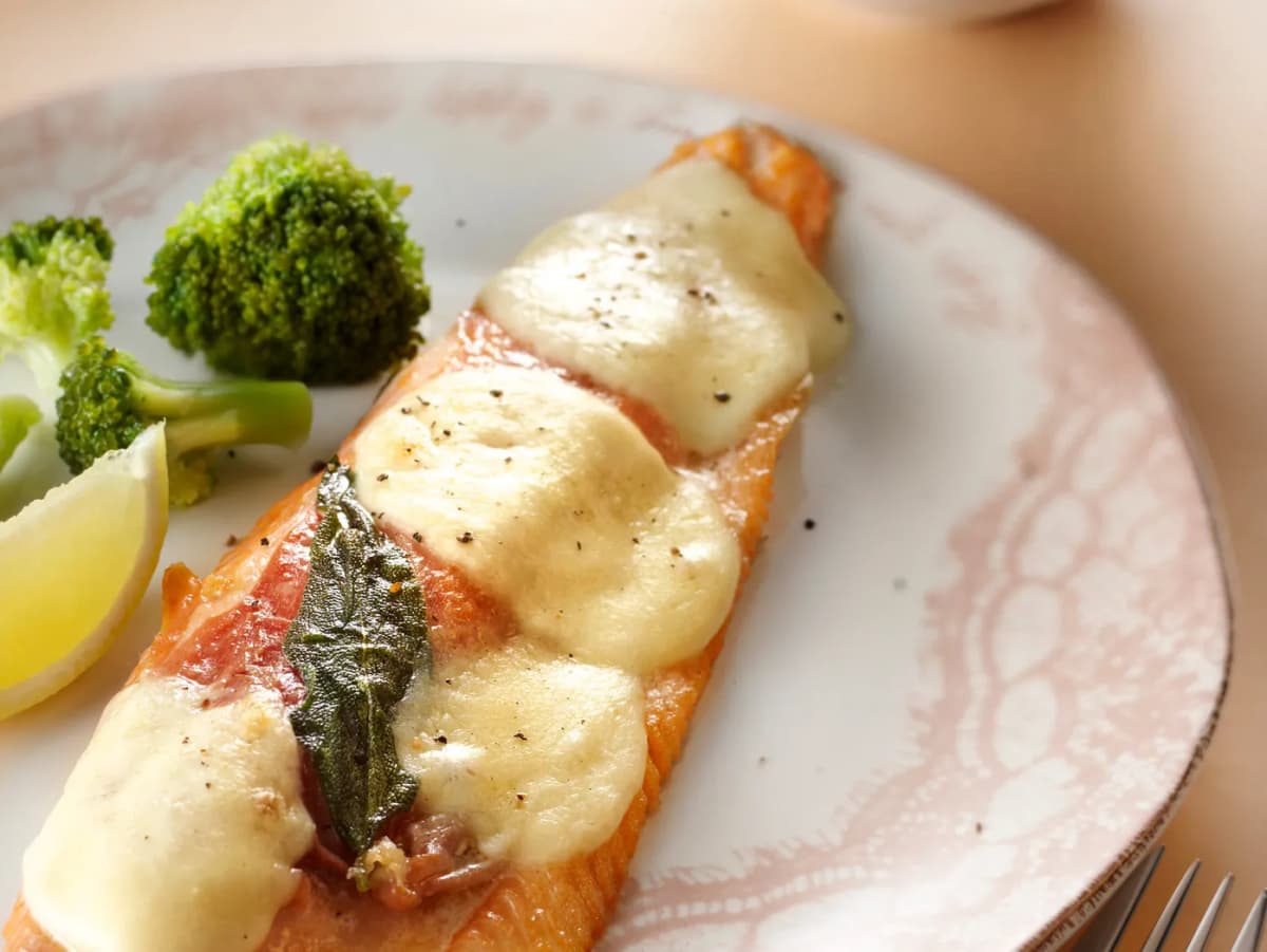 Saltimbocca van zalm