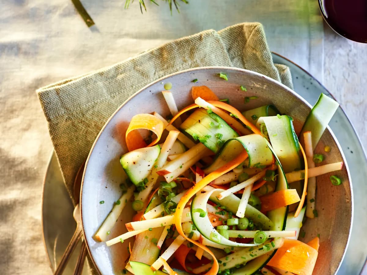 Frisse groentelintensalade