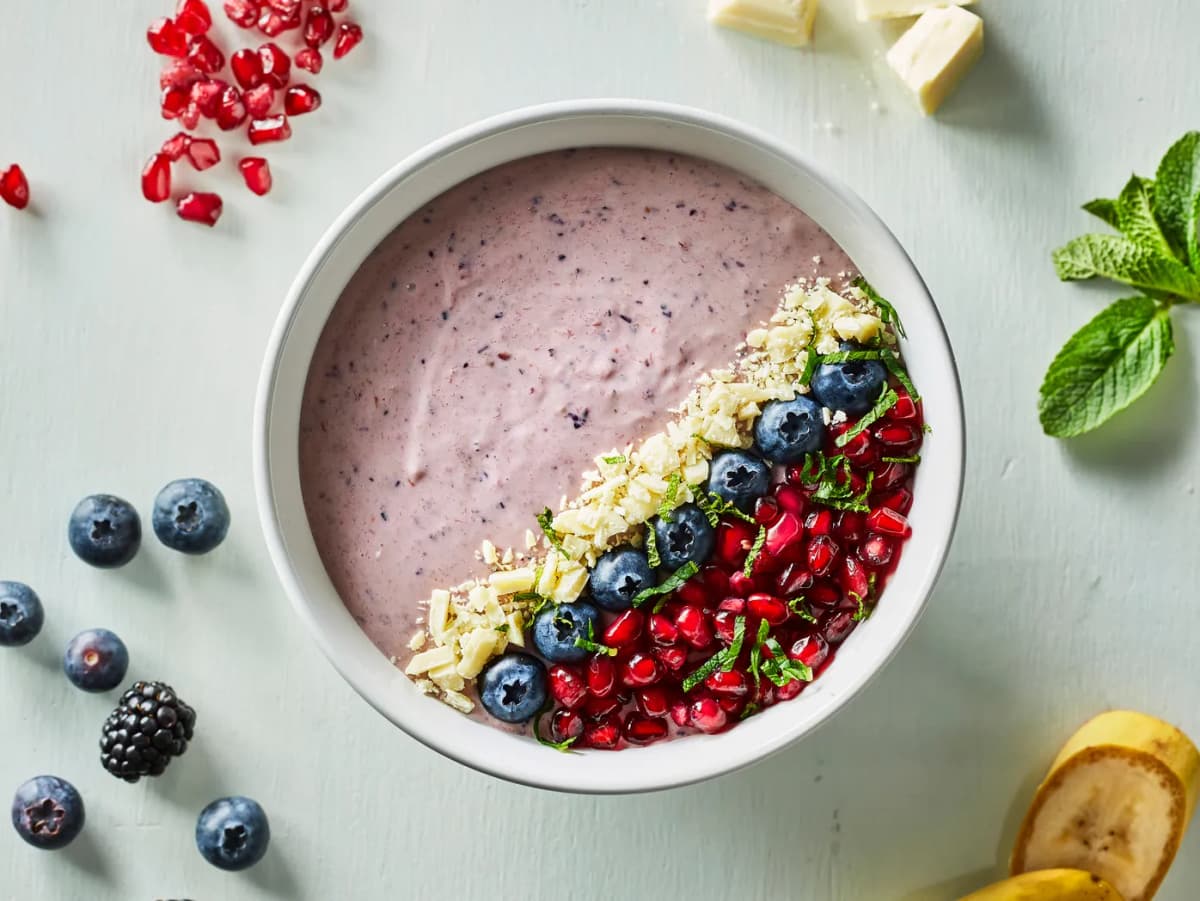 Purple bowl