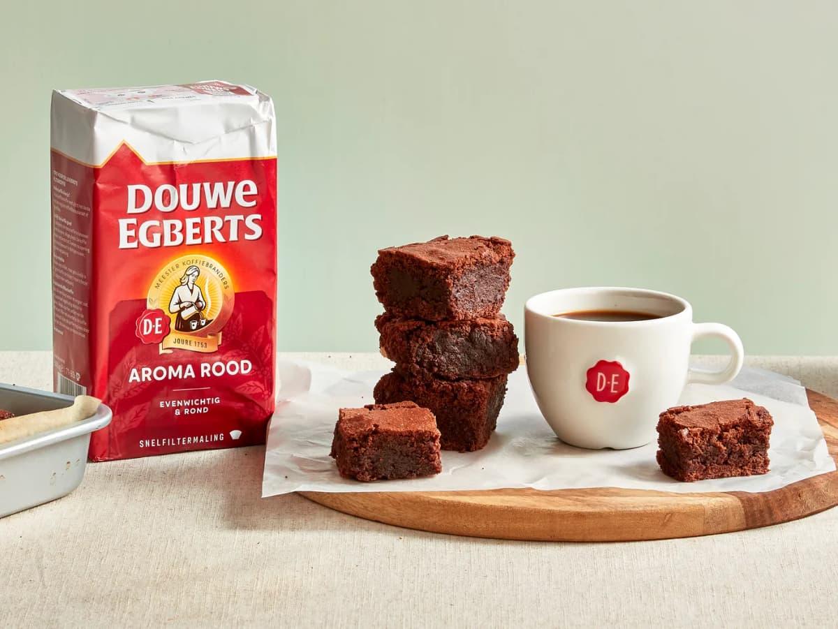 Koffie brownies